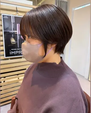 ショート Tamagawa Sakiのヘアスタイル