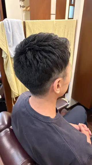 ショート メンズ コンダ フウマのヘアスタイル