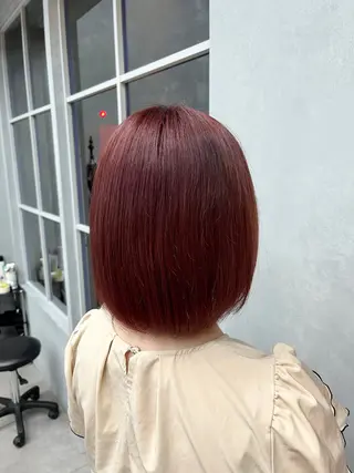 ショート カラー 🦩レイヤー|透明感 カラー🦩makoのヘアスタイル