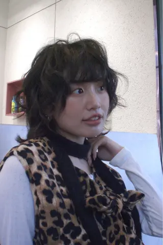 パーマ サカモト ナオミのヘアスタイル
