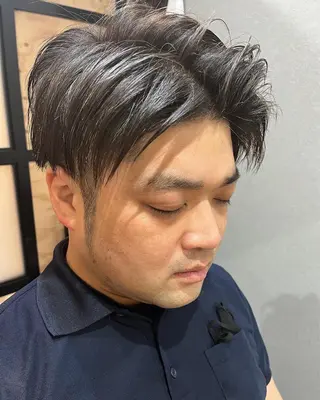 ショート カラー パーマ ヘアアレンジ メンズ キッズ ネイル マツエク・マツパ アイブロウ 久木原 ゆりのヘアスタイル