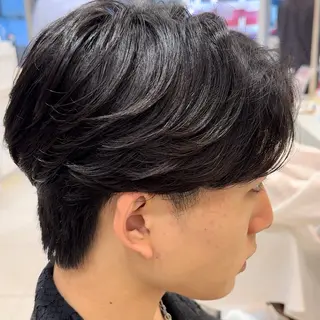 パーマ メンズ メンズ縮毛矯正 ♠️店長下平隼人のヘアスタイル