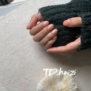 ショート めぐみのネイルサロン スタッフ練習のネイルデザイン