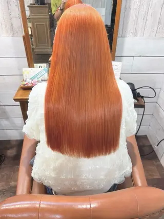 セミロング 初めてでも失敗しない 透明感カラー　Miiのヘアスタイル