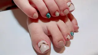 ネイル nail salon ラピスラズリのネイルデザイン