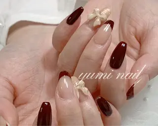 ネイル 𝐲𝐮𝐦𝐢🎀 長さ出しデザイン専門のネイルデザイン