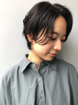 ショート カラー ヘアアレンジ Nero✂︎ officialのヘアスタイル