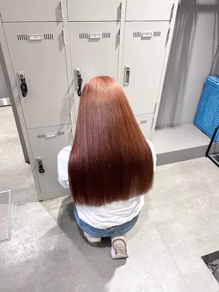 カラー 透明感ベージュ🤎 ナチュラルレイヤーのヘアスタイル