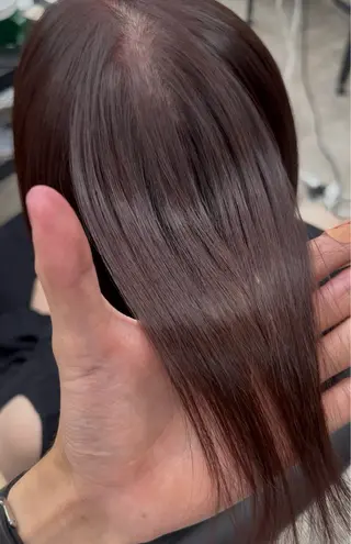 ミディアム 髪質改善特化美容師 酸性ストレート近藤俊のヘアスタイル