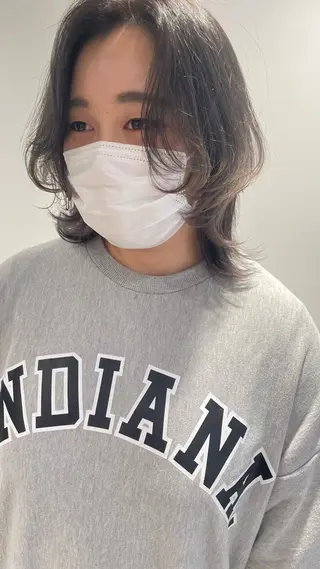 ショート カラー 髪質改善ストレート 🌈似合わせカットのヘアスタイル