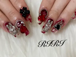 ネイル riri オーナーのネイルデザイン