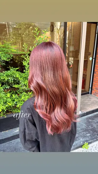 セミロング カラー cocotte宜喜 弘希のヘアスタイル