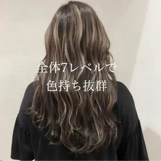 ロング カラー タナカ タクヤのヘアスタイル
