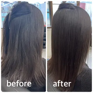 ミディアム michiru 【EIGHT 札幌】のヘアスタイル