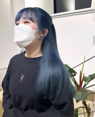 ロング カラー パーマ ヘアアレンジ stylist 🌸 kana.のヘアスタイル