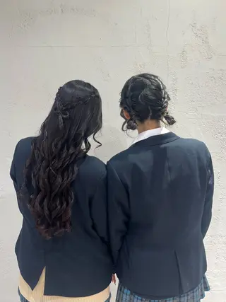 ヘアアレンジ ᴛᴏᴍᴏᴋᴀ / ᴄʜᴇʀɪのヘアスタイル