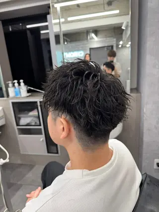 ショート パーマ メンズ 🐬AYAKA🐬/ 新宿/メンズ/パーマのヘアスタイル