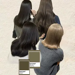 ミディアム 平尾/艶カラー/ アッシュ系/中川誠大のヘアスタイル