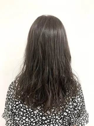 セミロング カラー 肌に馴染むカラー 梅田・増田のヘアスタイル