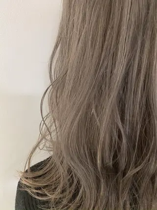 セミロング カラー 韓国hair ·͜· watanabeのヘアスタイル