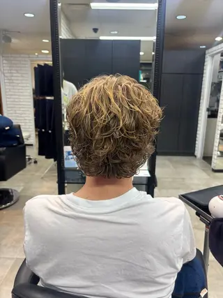 パーマ メンズ カットモデル 募集中🟡mikuのヘアスタイル