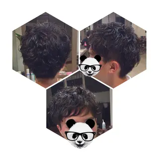 パーマ メンズ kurata miyuuのヘアスタイル