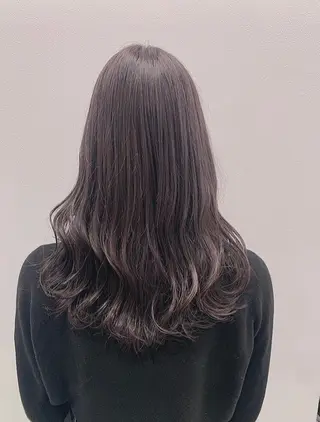 ロング カラー メンズレディース お任せください伊織のヘアスタイル