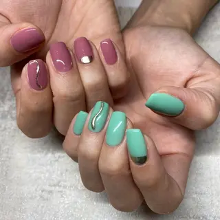ネイル NORA nail UMEDA MAIのネイルデザイン