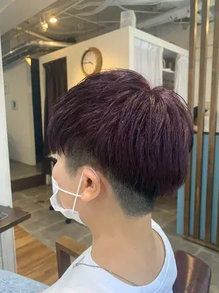 ショート メンズパーマ 髪質改善☆有馬のヘアスタイル