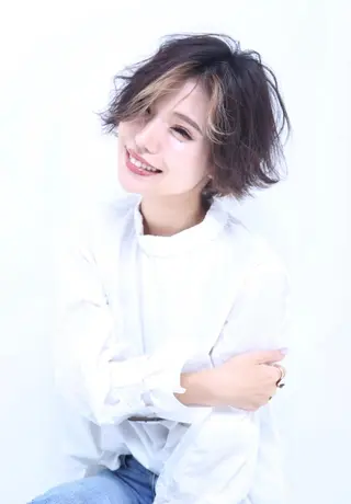 ショート 坪井 彰吾のヘアスタイル