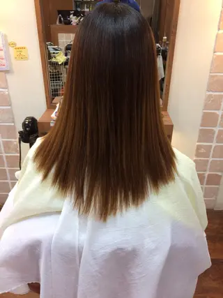 ロング パーマ 村田 淳のヘアスタイル