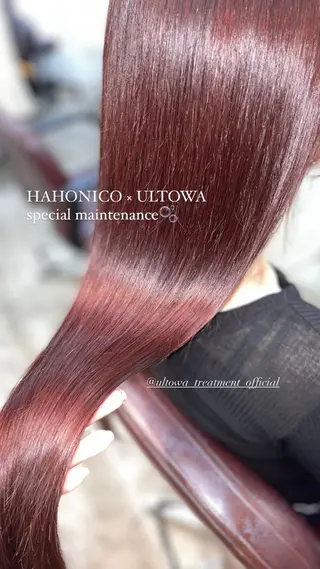 ロング カラー 韓国ヘア🤍髪質改善 🇰🇷AKANEのヘアスタイル