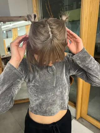 🌙ヘーゼルベージュ レイヤーカット🌙のヘアスタイル