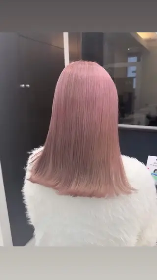 カラー 透明感カラー/髪質 改善🎀suzukaのヘアスタイル