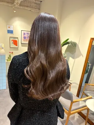 ロング カラー 当日予約大歓迎💗 依田瑞希のヘアスタイル