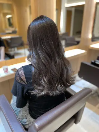 セミロング カラー ALLENhair松戸店所属・小島 仁美のヘアスタイル