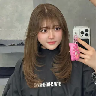 ロング 縄田 凜音のヘアスタイル
