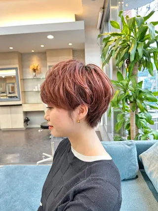 ショート ショート/レイヤー カット/服部タカノリのヘアスタイル