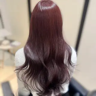 ロング カラー ブリーチなしカラー kana🐱のヘアスタイル