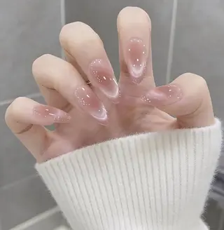 ネイル By moonネイル 🌷ワンホン/韓国風のネイルデザイン