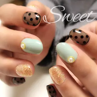 ネイル sweet 仲野陽子のネイルデザイン
