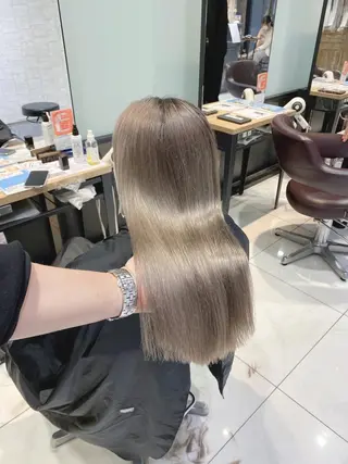 ロング カラー ✨髪質改善専門店✨ QOLU✨のヘアスタイル