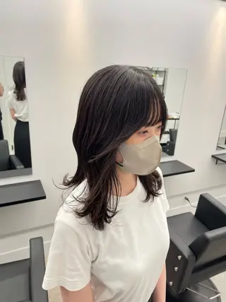 ミディアム 川上拓真 ✂︎学芸大学のヘアスタイル