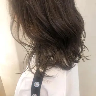 ショート カラー パーマ ヘアアレンジ 顔周りカット・相談 レイヤーも◎しずくのヘアスタイル