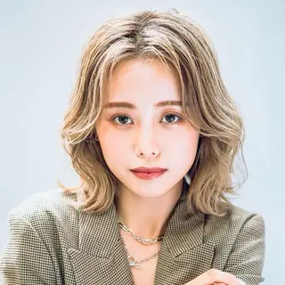 ミディアム カラー 奈良/登美ヶ丘 /Yutaのヘアスタイル
