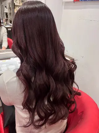 ロング カラー ヘアアレンジ 駅チカ【ali'i】 アリイ花崎友美☘のヘアスタイル