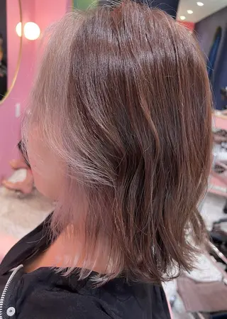 ミディアム MIRIM栄 野田航生のヘアスタイル