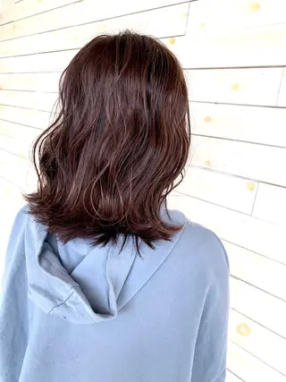 ミディアム インナーカラー /ヘアメ じゅんのヘアスタイル