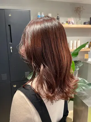 ミディアム カラー hazuki 🌝のヘアスタイル