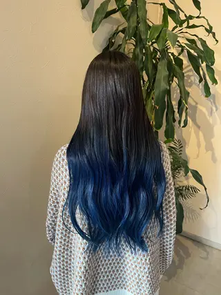 ロング カラー うるツヤ髪ハイトーン /けーすけのヘアスタイル